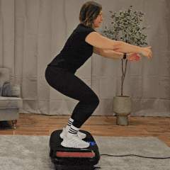 Vibrationsplating på Fitnessplate 4D vibrationsplatta från TrendRehab