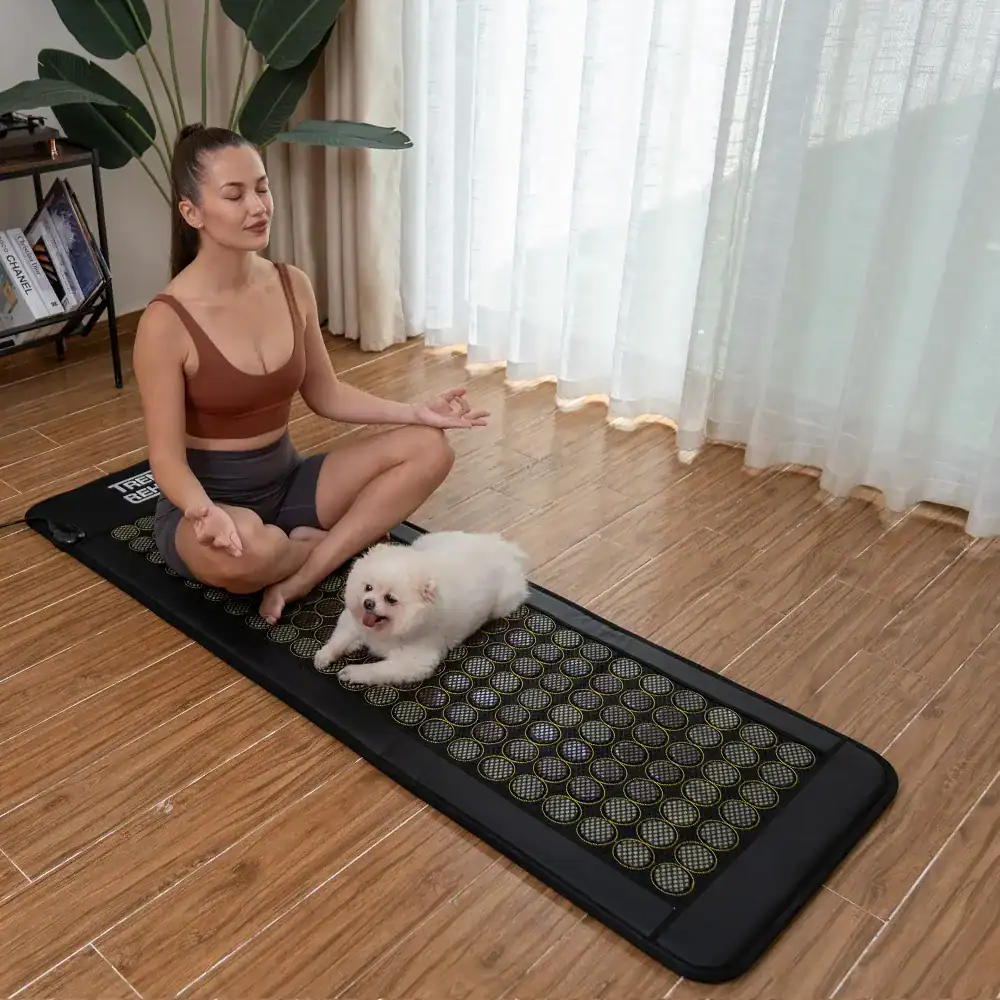 Inframadrass med jade och turmalinstenar - Bild 11