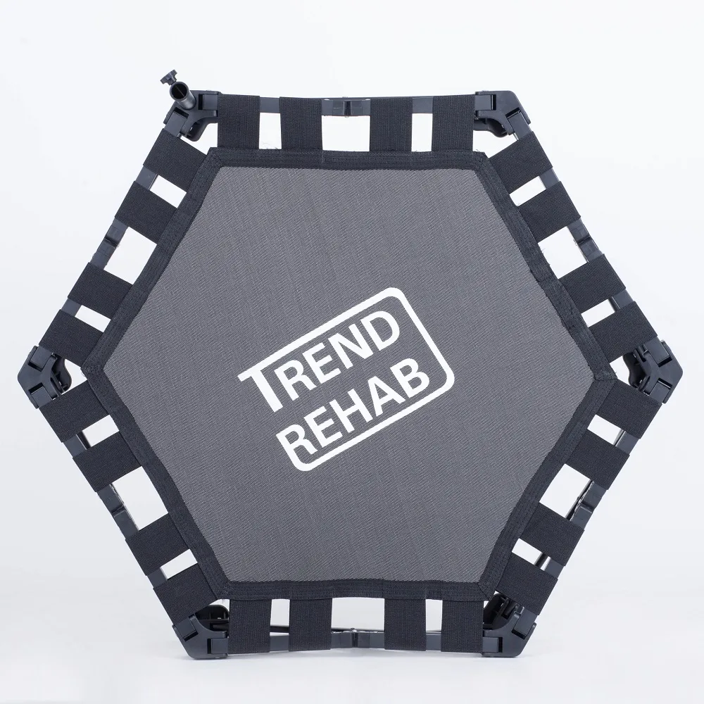 Hopfällbar studsmatta 106 cm med handtag - Bild 3