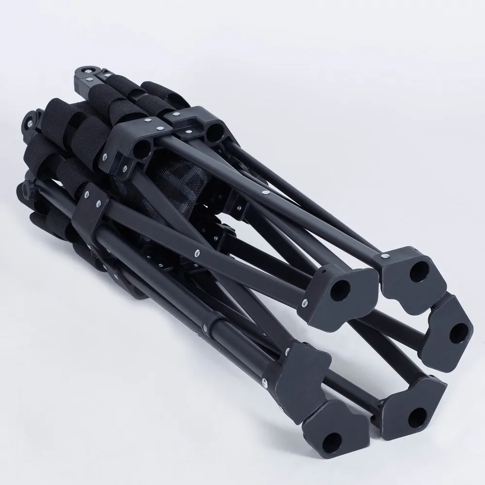 Hopfällbar studsmatta 106 cm med handtag - Bild 6