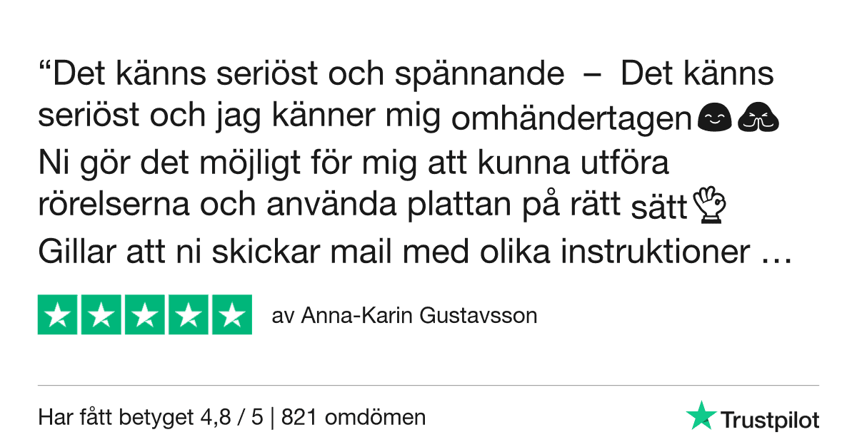 Trustpilot Review - Anna-Karin Gustavsson Recensioner från Trustpilot