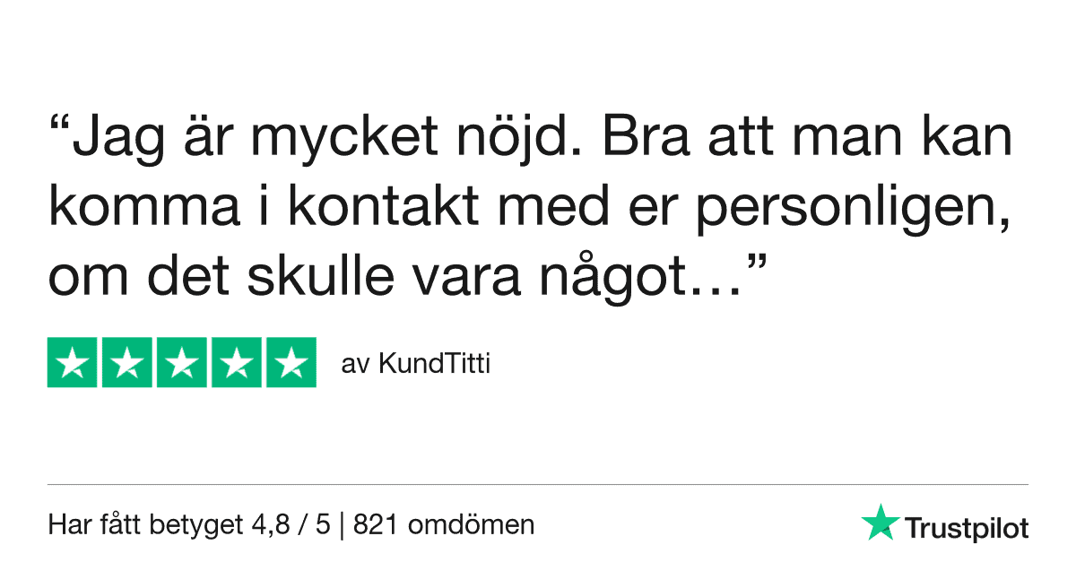 Trustpilot Review - KundTitti