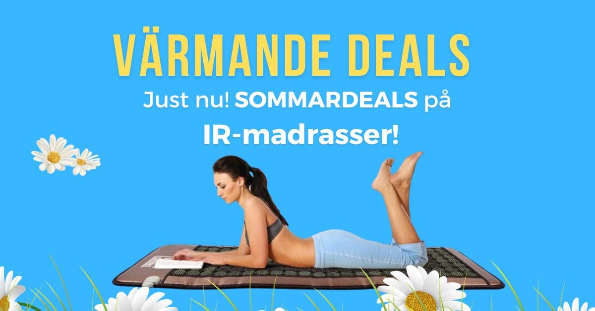 Sommardeals på IR-madrasser