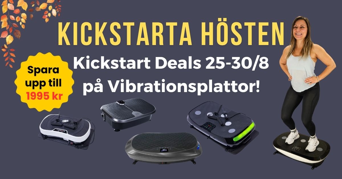 Deals på Vibrationsplattor