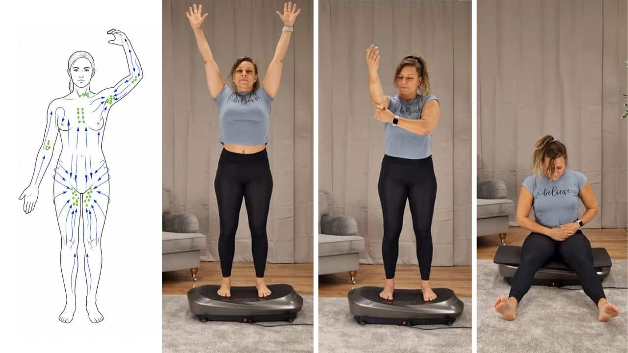 omslag - kurs lymfdränage Kurs - Lymfdränage på vibrationsplatta